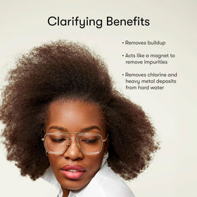 Texture du shampooing Odele clarifiant sans sulfates