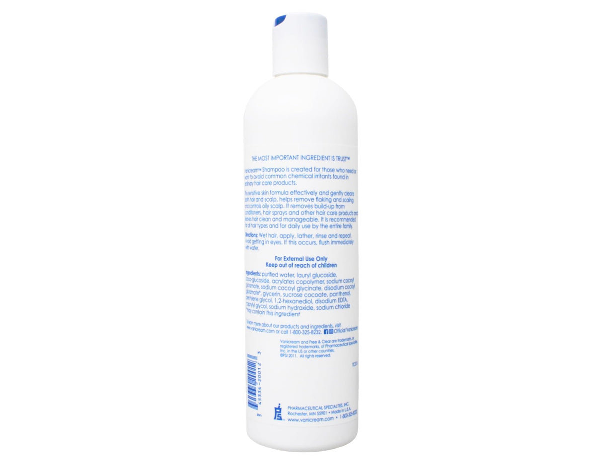 Texture du shampooing PHARMACEUTICAL SPECIALTIES