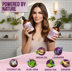 Texture du shampooing PURE NATURE LUX SPA dans un bol
