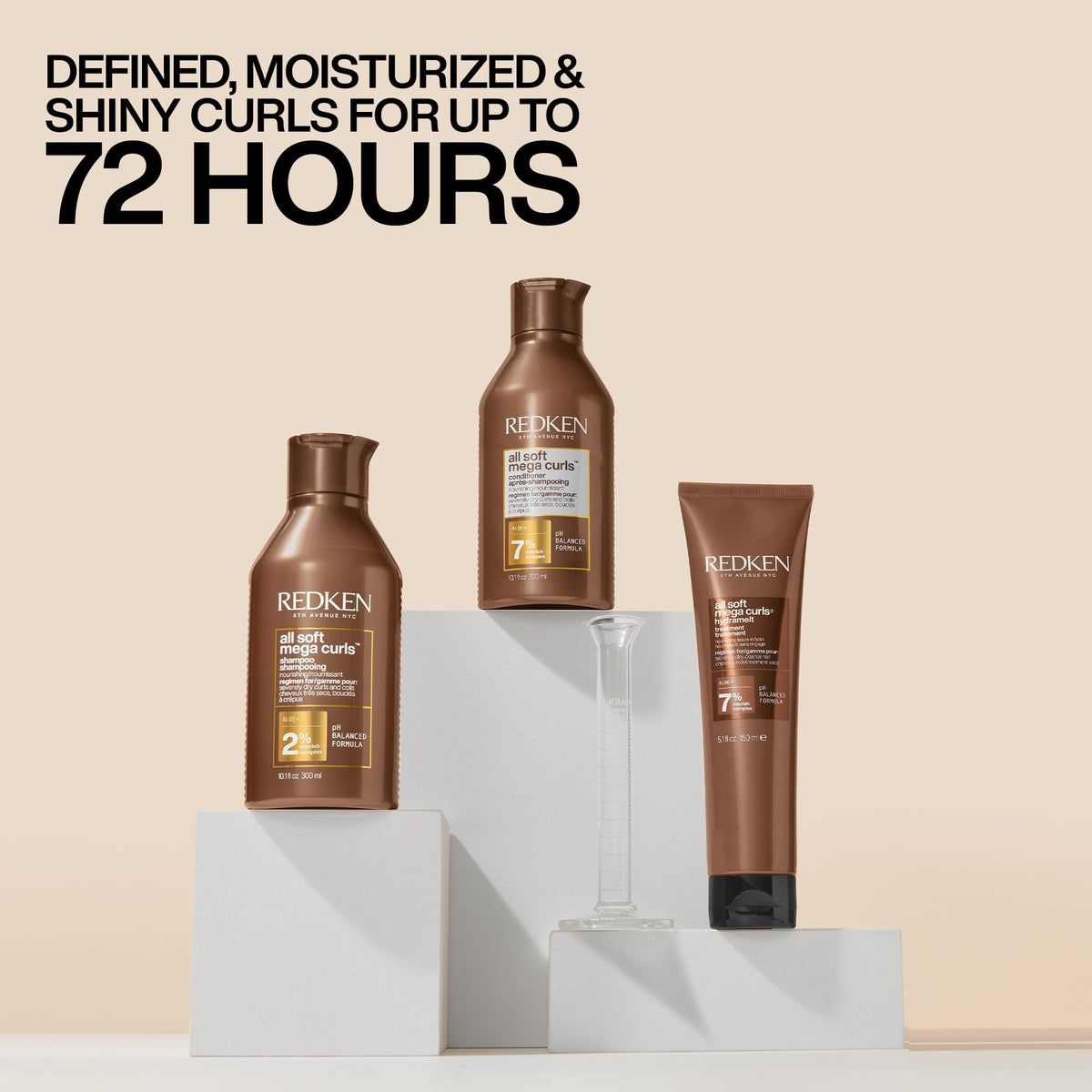 Texture du shampooing Redken All Soft Mega Curls