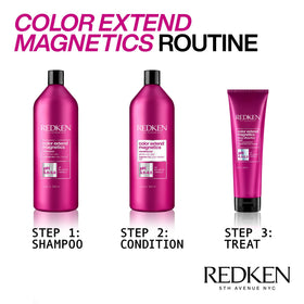 Texture du shampooing Redken Color Extend Magnetics sur la main