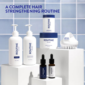 Texture du shampooing Routine Wellness sur la main