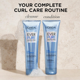 Texture du Shampooing Soin Cheveux Bouclés L'Oreal Paris