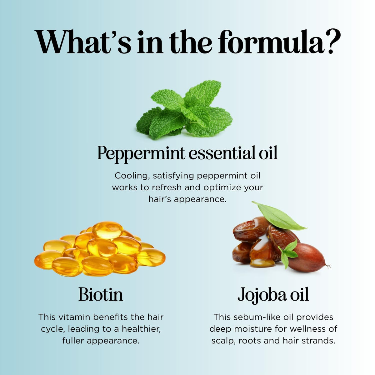 Texture du shampooing volumisant Maple Holistics