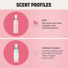 Texture du spray Drybar Prep Rally sur un fond blanc