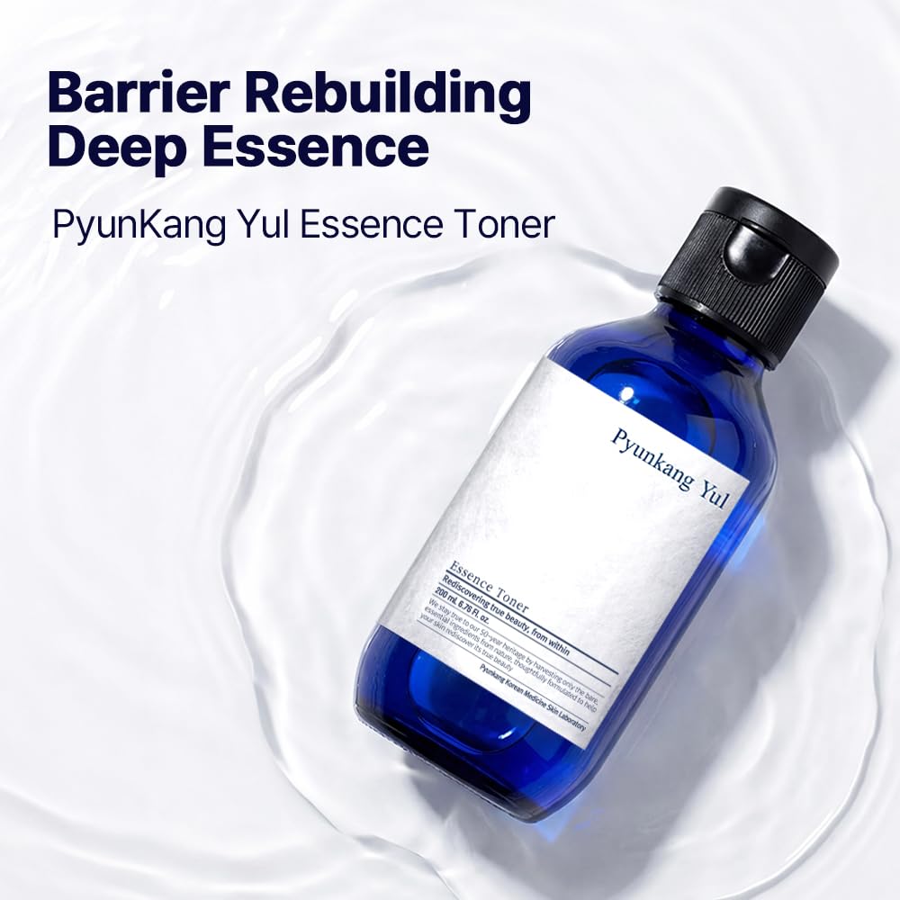 Texture du toner Pyunkang Yul sur la main
