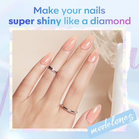 texture du top coat gel modelones