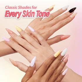 Texture du vernis gel Makartt sur une palette