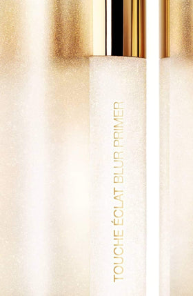 Texture du Yves Saint Laurent Blur Primer Argent sur la main