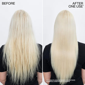 Texture épaisse du shampooing Redken sur une main