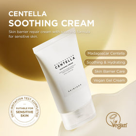 Texture gel de la Crème Apaisante Centella SKIN1004