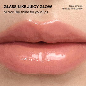 Texture gel légère du Glossy Lip Tint Opal Charm d'ENTROPY MAKE UP