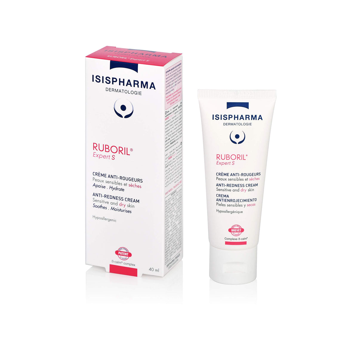 Texture légère de la Crème Anti-Rougeurs Ruboril Expert S