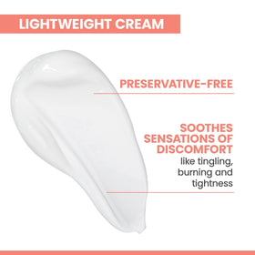 Texture légère de la Crème Avène sur la peau