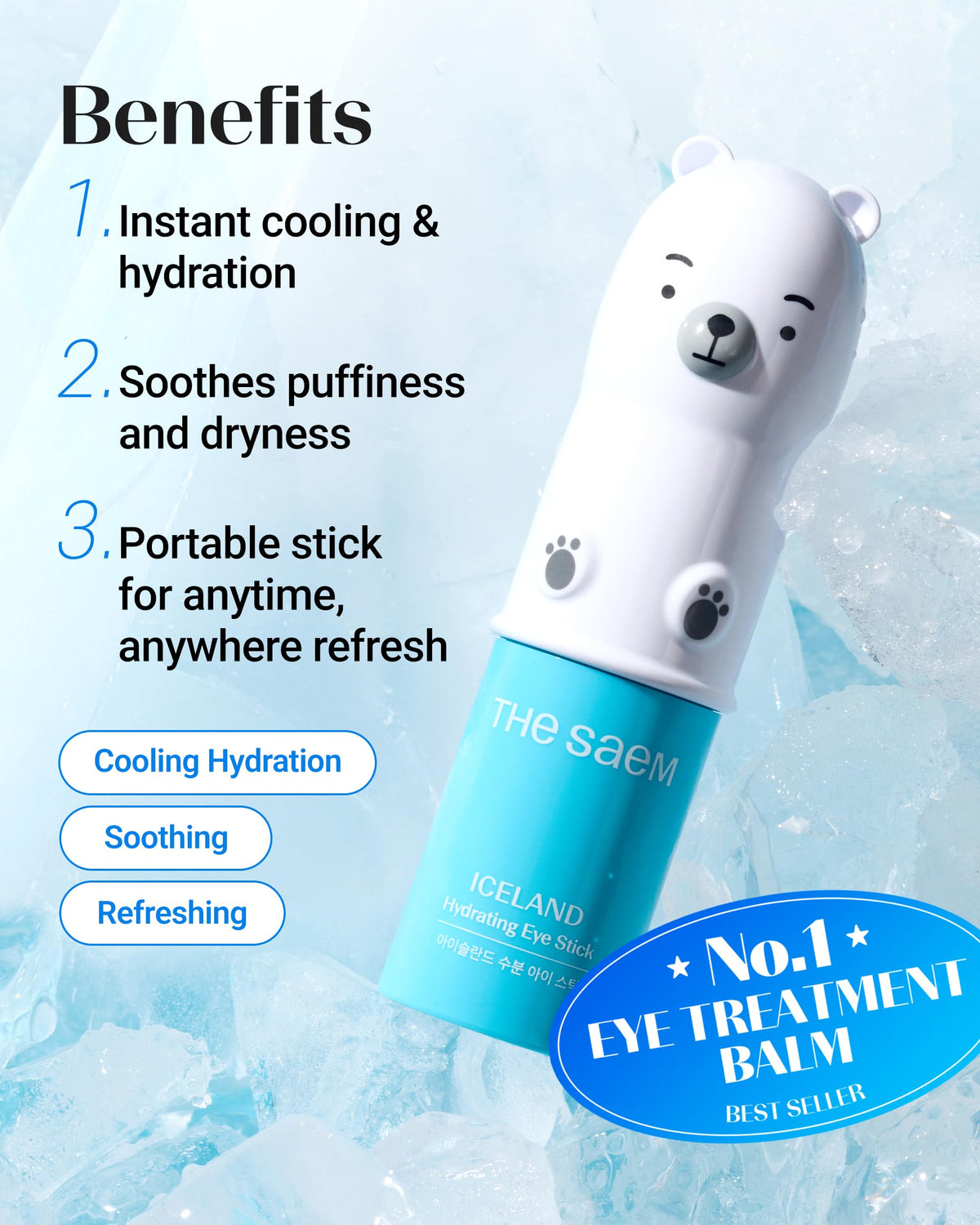 Texture légère du baume hydratant THESAEM