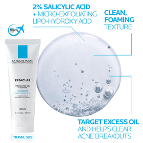 Texture légère du gel hydratant La Roche-Posay