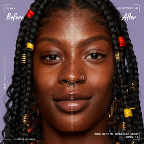 Texture légère du NYX Concealer Serum sur la main