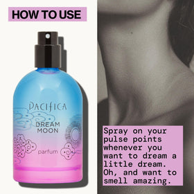 Texture légère du parfum Pacifica Dream Moon