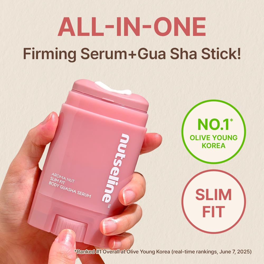 Texture légère du sérum Gua Sha nutseline sur la peau