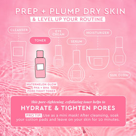 Texture légère du sérum Niacinamide Glow Recipe