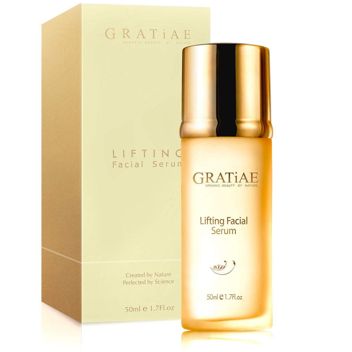 Texture légère du sérum visage lifting bio Gratiae sur la main