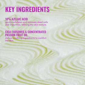 Texture légère du Traitement à l'Acide Azélaïque sur la peau