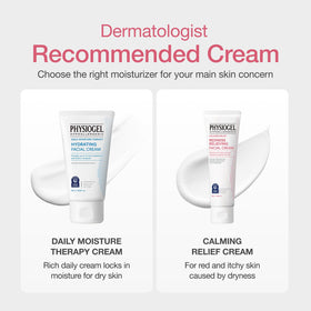 Texture lisse de la Crème Apaisante PHYSIOGEL
