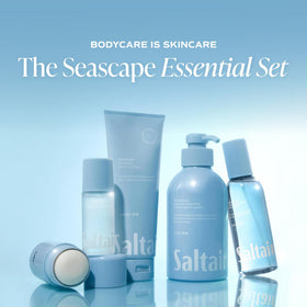 Texture mousseuse du gel douche Saltair Seascape
