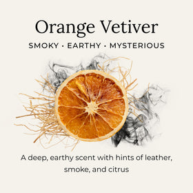 Texture soyeuse du déodorant crème Orange Vetiver