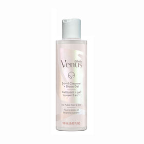 Texture translucide du gel à raser Gillette Venus