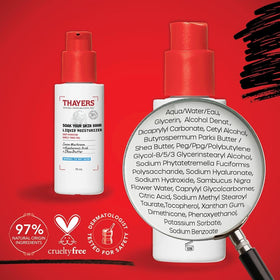 THAYERS Soak It Up Hydratant 80h en situation de soin