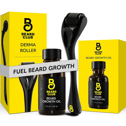 The Beard Club Derma Roller avec aiguilles en titane