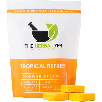 The Herbal Zen Douche Aromathérapie Agrumes Tropicale - vue de face