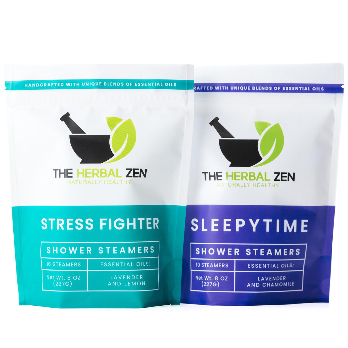 The Herbal Zen Shower Steamers pack with 20 aromatherapy tablets