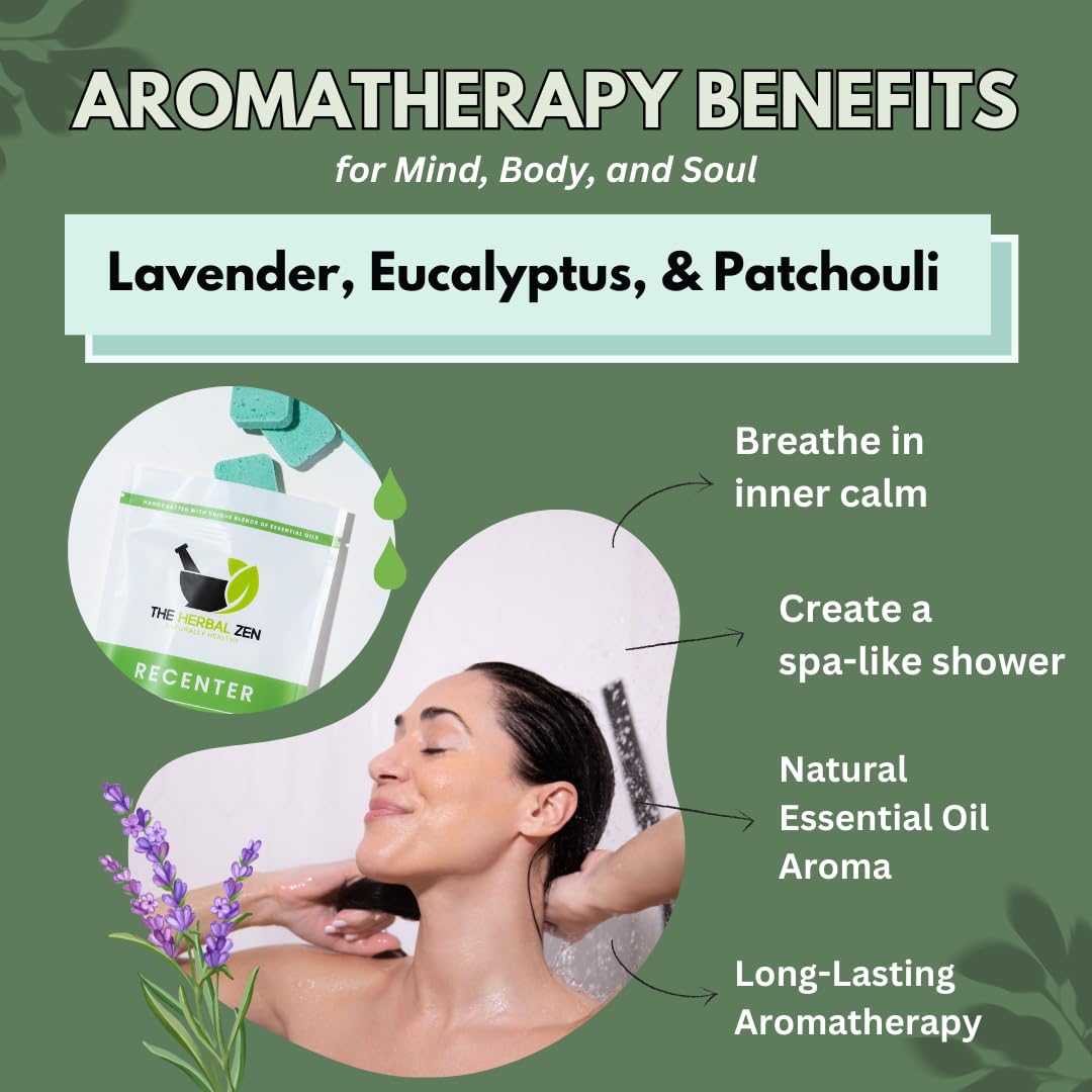 The Herbal Zen shower steamers packaging