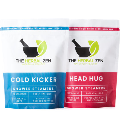The Herbal Zen Shower Steamers paquet de 20 pièces