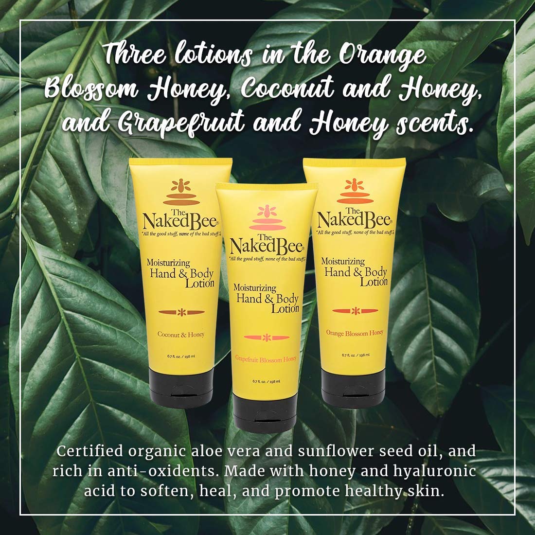 The Naked Bee Crème Hydratante Pamplemousse tube 200 ml avant