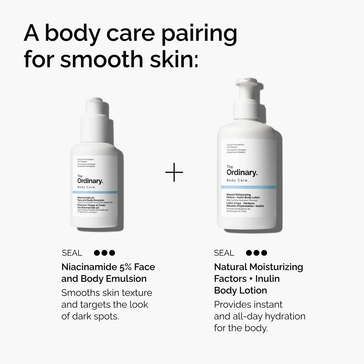 The Ordinary Émulsion Niacinamide 5% 130g sur un fond neutre