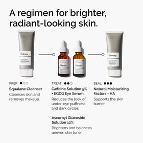 The Ordinary Sérum Contour des Yeux Caffeine 5% + EGCG 30 ml en gros plan