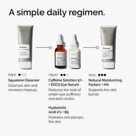 The Ordinary Sérum Contour des Yeux Caffeine 5% + EGCG 30 ml texture de gel