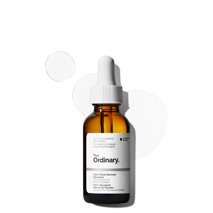 The Ordinary Squalane 100% dérivé végétal 30 ml face avant