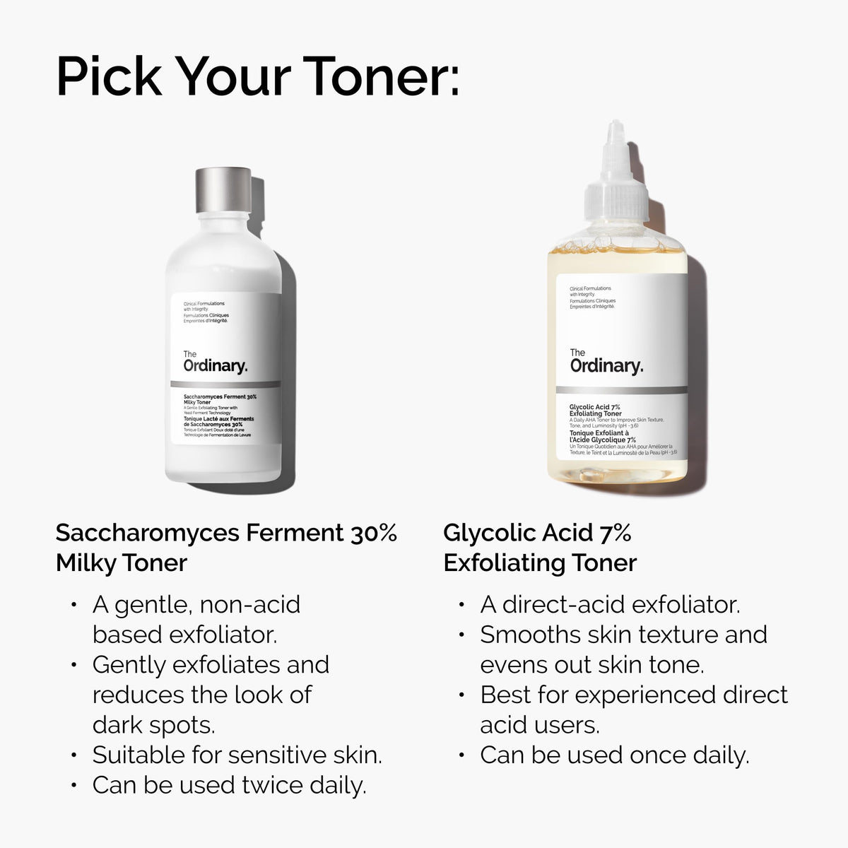 The Ordinary Tonique Lacté 30% Saccharomyces Ferment 200g avec texture