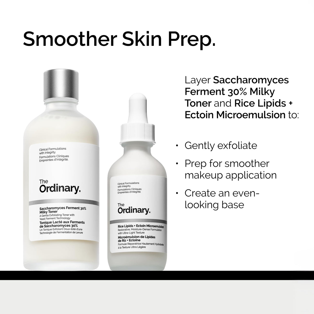 The Ordinary Tonique Lacté 30% Saccharomyces Ferment 200g emballage
