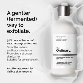 The Ordinary Tonique Lacté 30% Saccharomyces Ferment 200g en gros plan