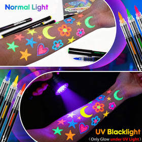 ThEast Peinture Corporelle UV marqueurs en position verticale