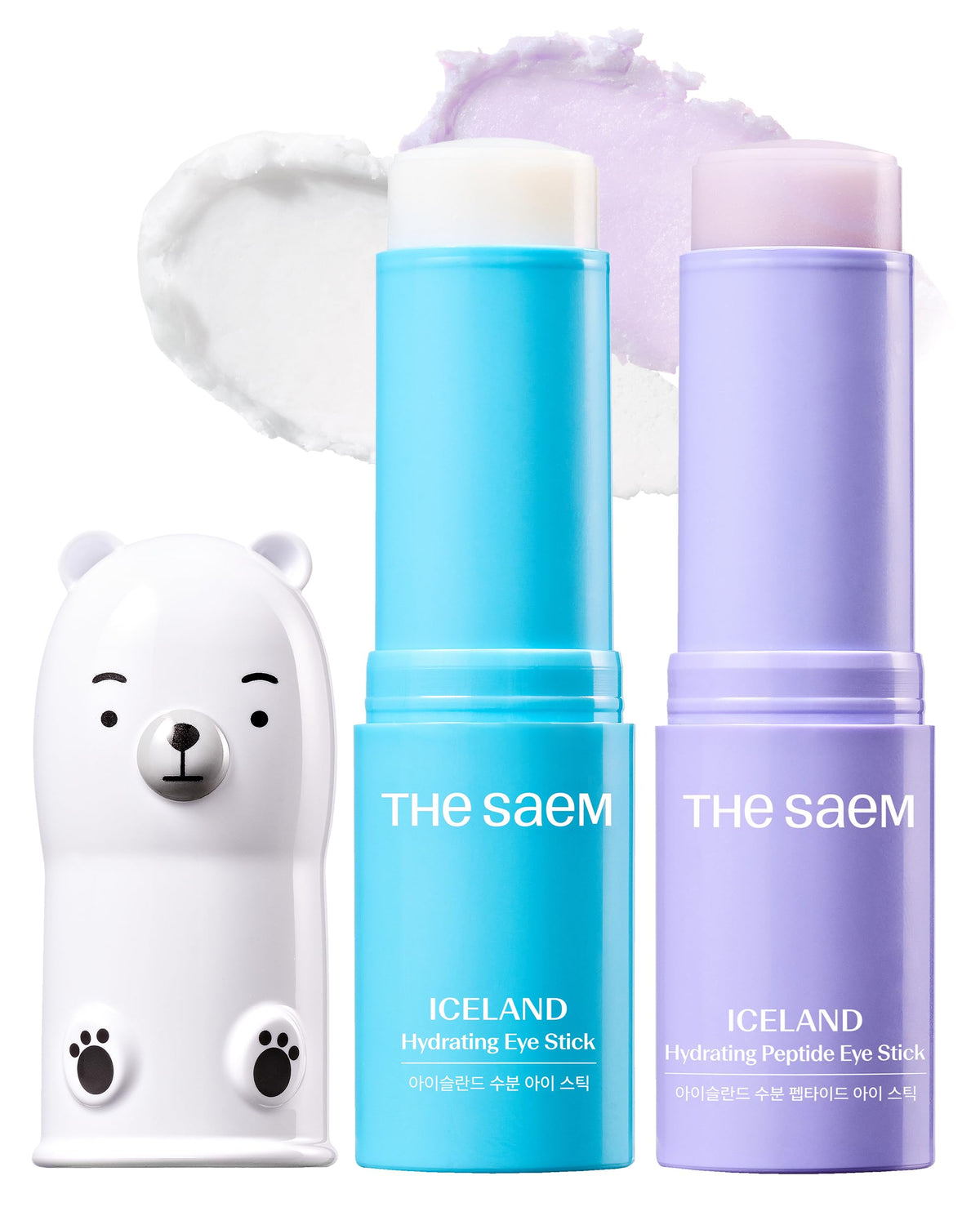 THESAEM Bundle de Baumes Hydratants pour les Yeux, vue avant des sticks