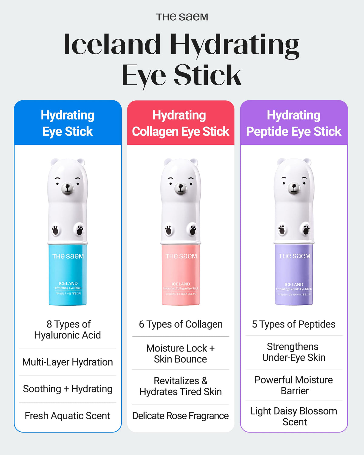 THESAEM Stick de soin pour les yeux en usage quotidien