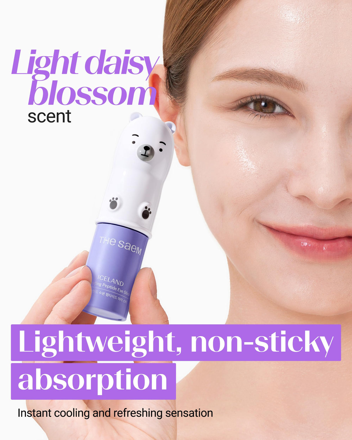 THESAEM Stick Hydratant Peptide pour les Yeux et ingrédients naturels