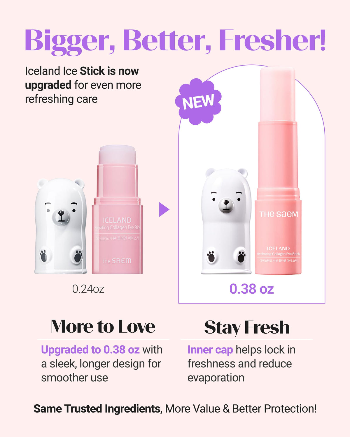 THESAEM Stick Yeux Collagène 0,38 oz face avant