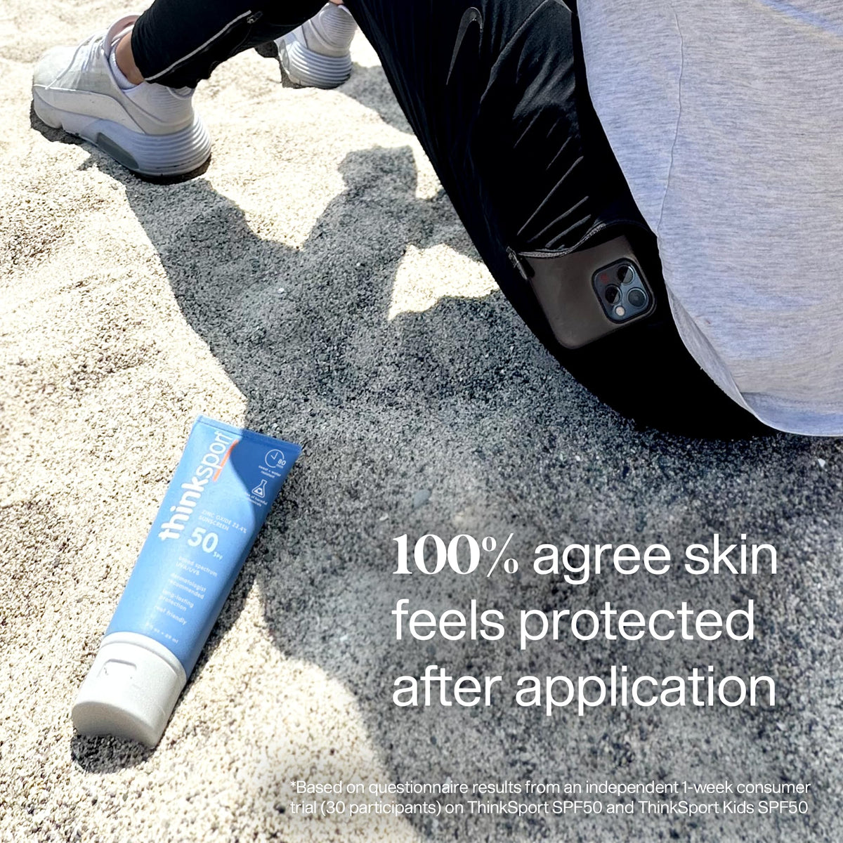THINK Écran solaire minéral SPF 50+ packaging de 118g
